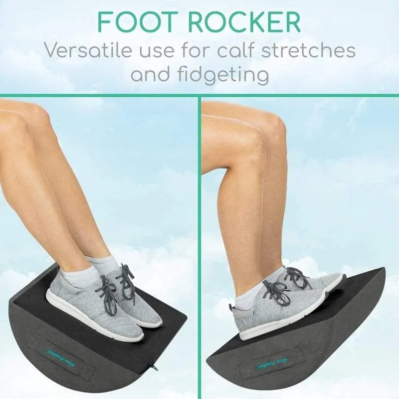Vive Health Xtra-Comfort Memory Foam Foot Rest