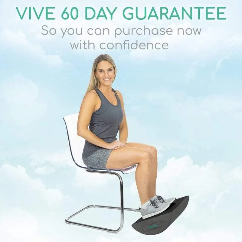 Vive Health Xtra-Comfort Memory Foam Foot Rest