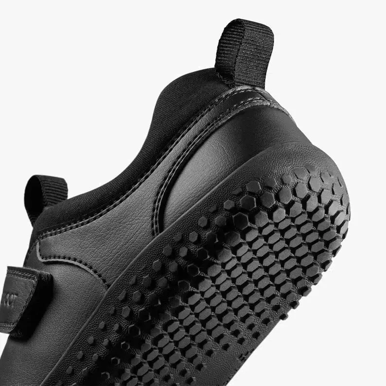 Vivobarefoot Ludo Schoo Animal Free Preschool Obsidian