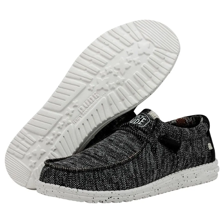 Wally Sox Stitch - Black White