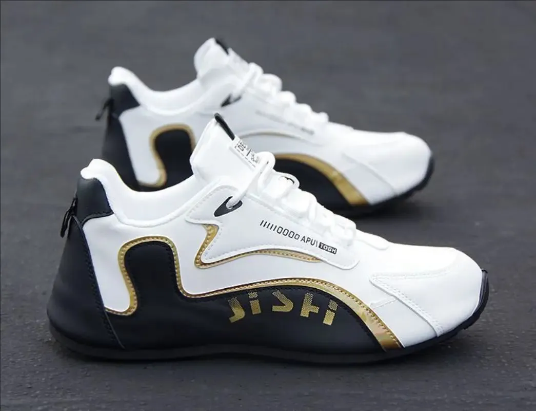 Waterproof and Anti-Slip Leather Shoes - High-End Travel Shoes, Trendy and Versatile, Autumn Sports Shoes for Men
