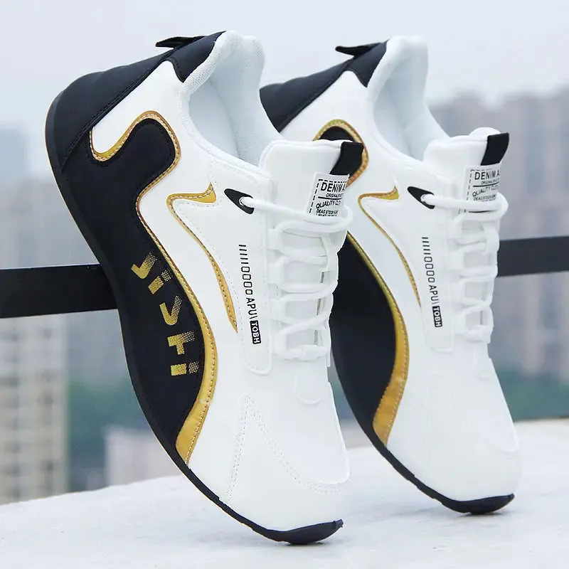 Waterproof and Anti-Slip Leather Shoes - High-End Travel Shoes, Trendy and Versatile, Autumn Sports Shoes for Men
