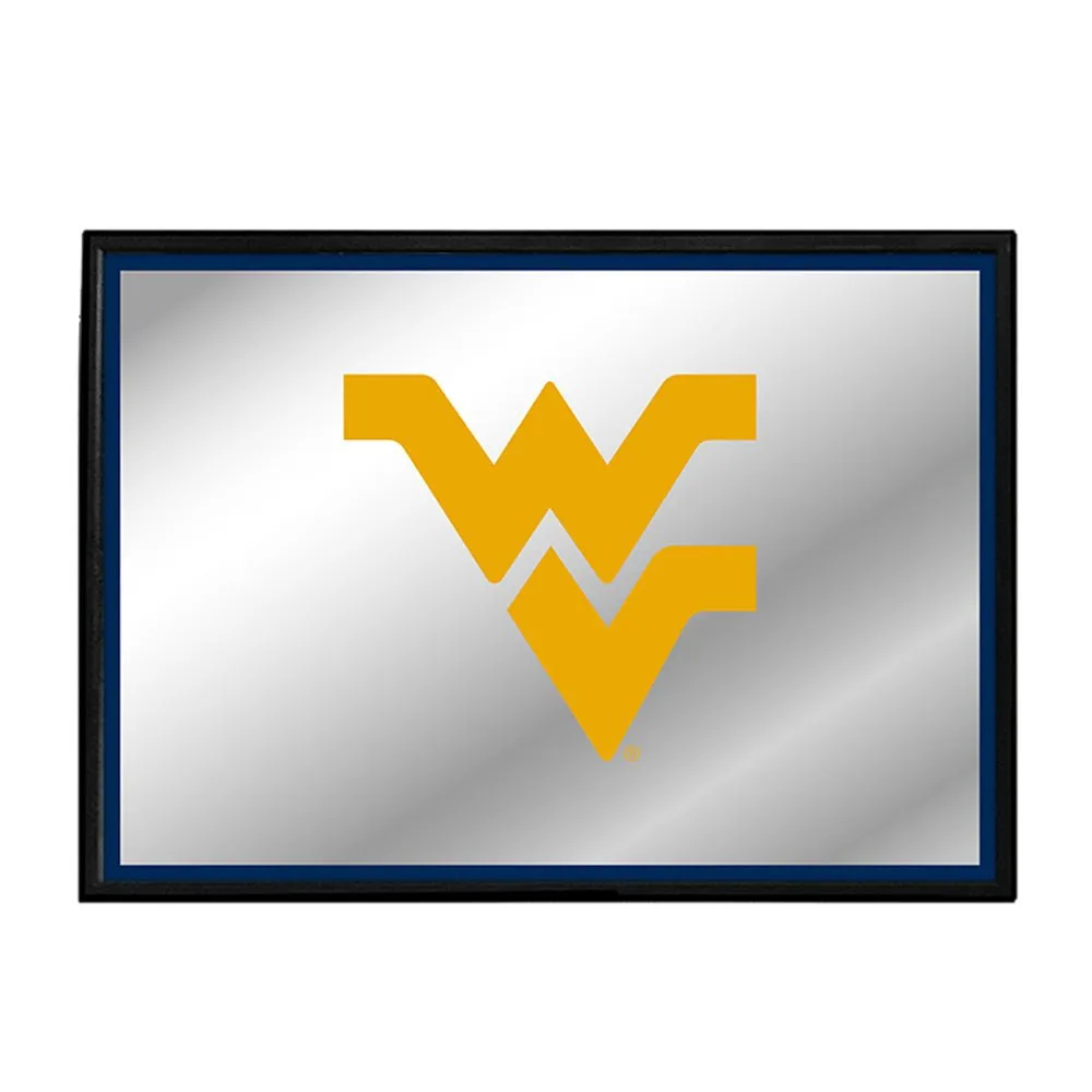 West Virginia Mountaineers: Framed Mirrored Wall Sign
