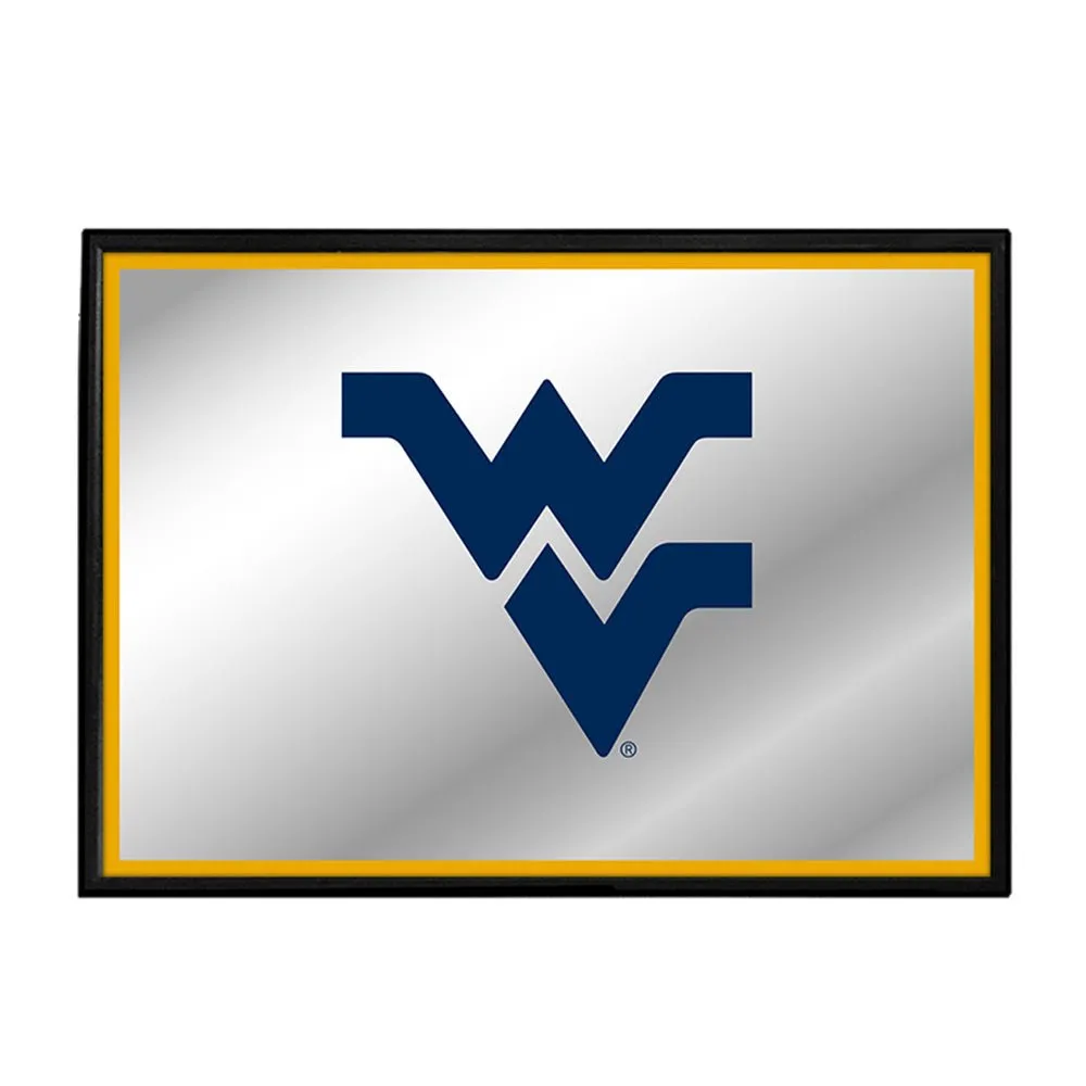 West Virginia Mountaineers: Framed Mirrored Wall Sign