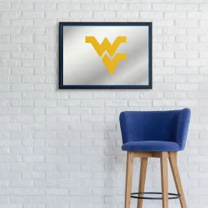 West Virginia Mountaineers: Framed Mirrored Wall Sign
