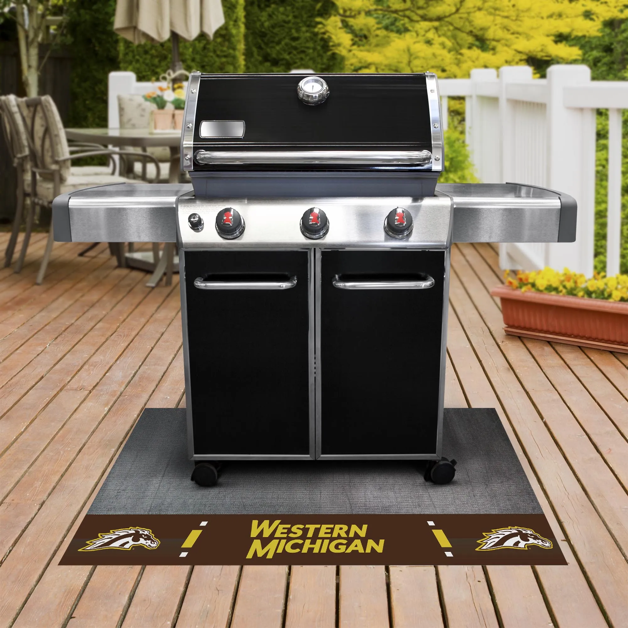 Western Michigan University Grill Mat - Standard