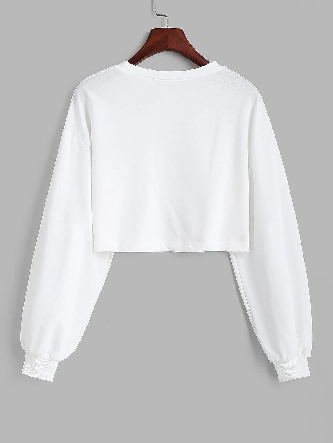 Winter Women's Letter Graphic Pullover Sweatshirts