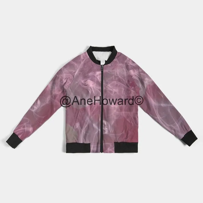Women's Bomber Jacket Pink Smoke