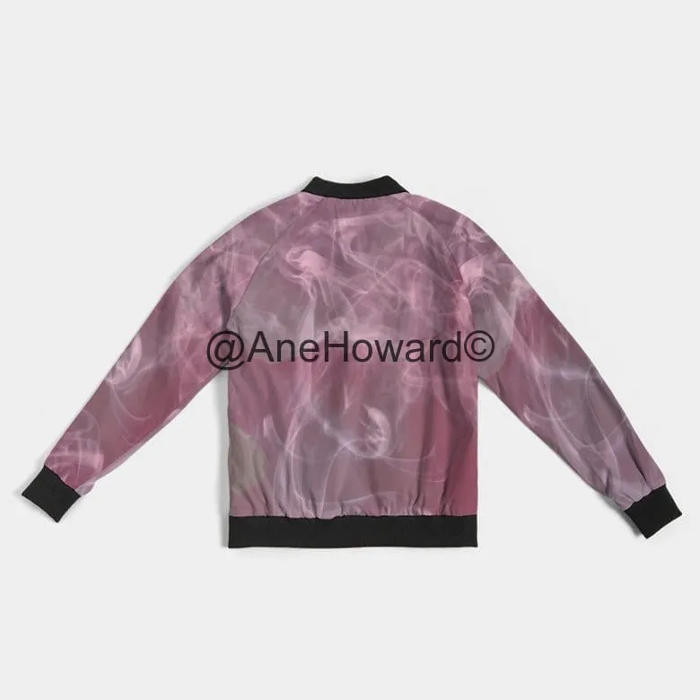 Women's Bomber Jacket Pink Smoke