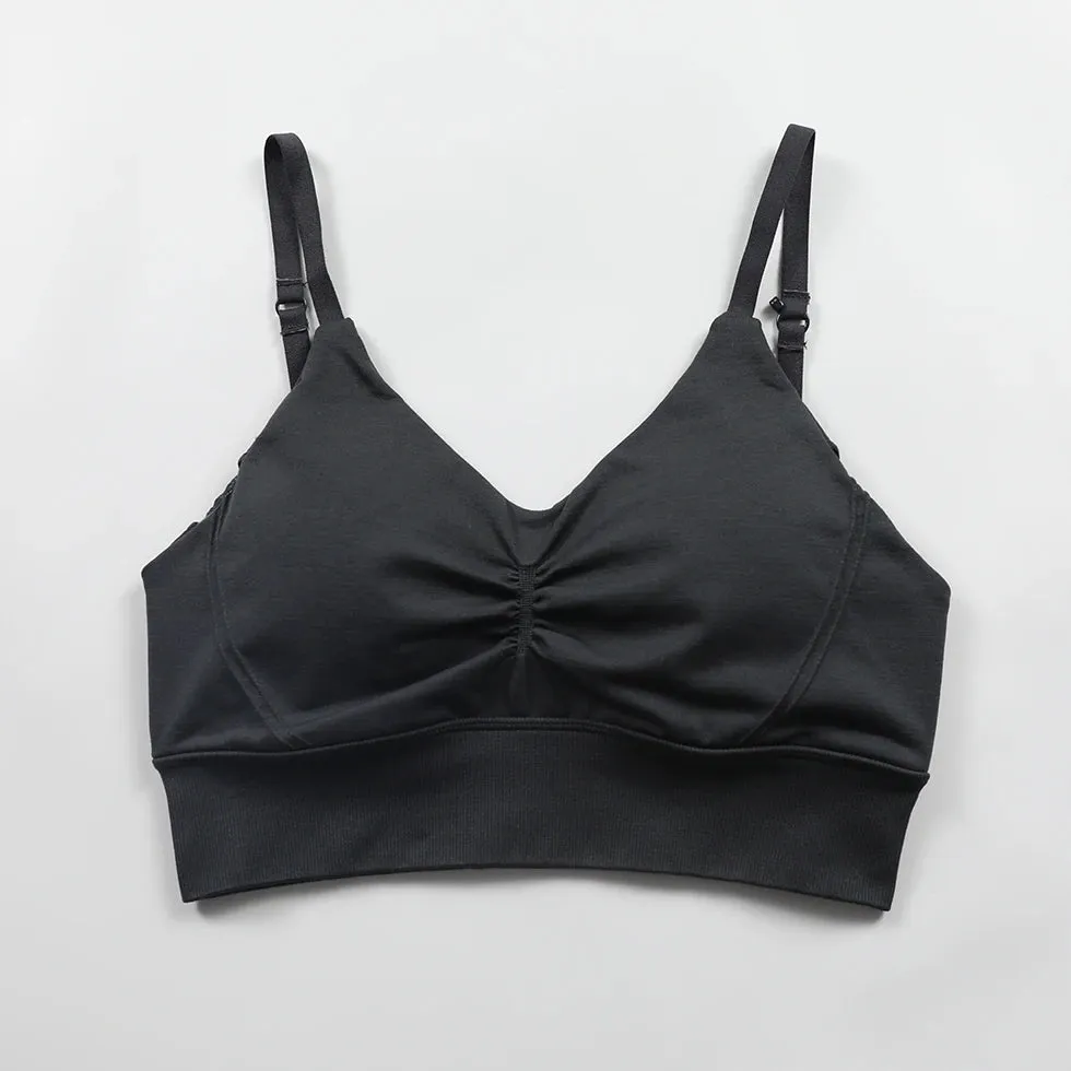 Women's Convertible Racerback Sports Bra - Effortless Micro Bralette