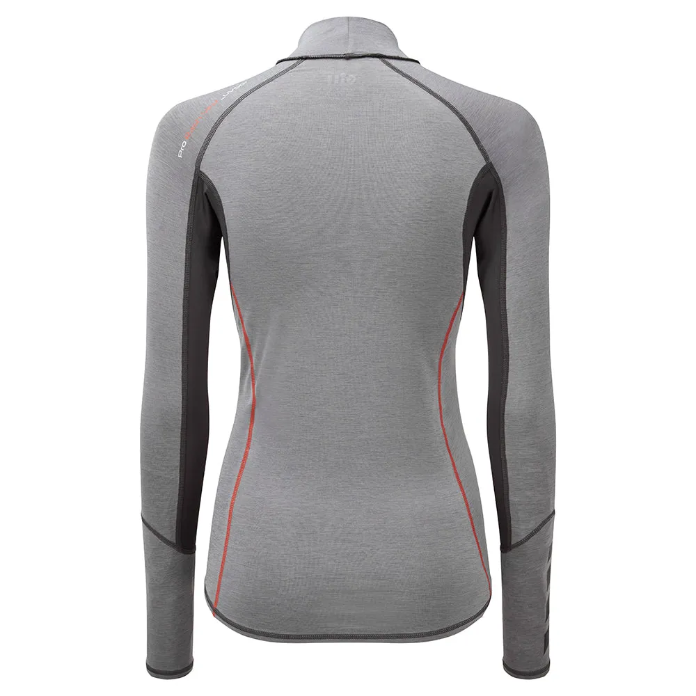 Women's Eco Pro Rash Vest - Grey Melange