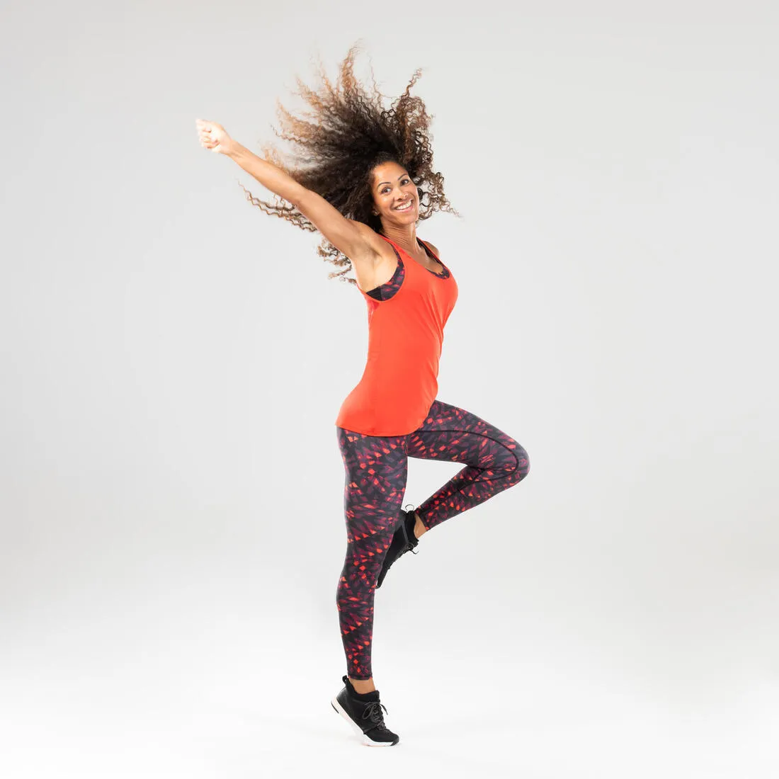 Women's Fitness Dance Tank Top - Red