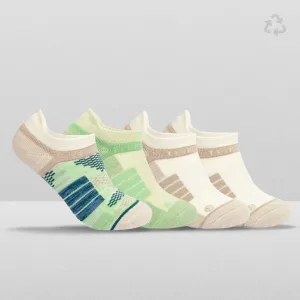 Women's Premium Recycled Low Sock 4-Pack