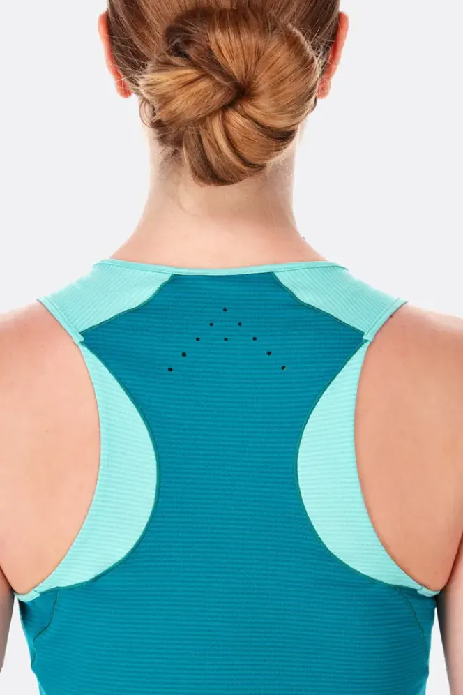 WOMENS SONIC ULTRA VEST - MELTWATER/ULTRAMARINE