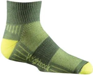 Wrightsock Kids 805 Polyester 1/4 Crew Running Socks