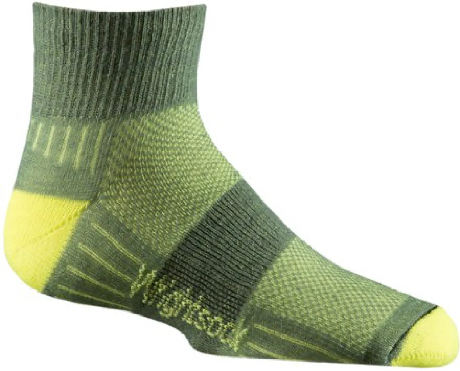 Wrightsock Kids 805 Polyester 1/4 Crew Running Socks