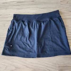Zuda Women Skort Z-Eco Utility Pockets Navy BlueSz 2X Short Skirt Summer A395071