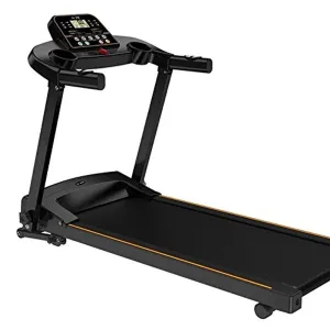 Zzfni Treadmill Household Small Treadmill, Ultra Silent Folding Electric Walking Machine, Home Fitness Equipment Foldable Treadmill